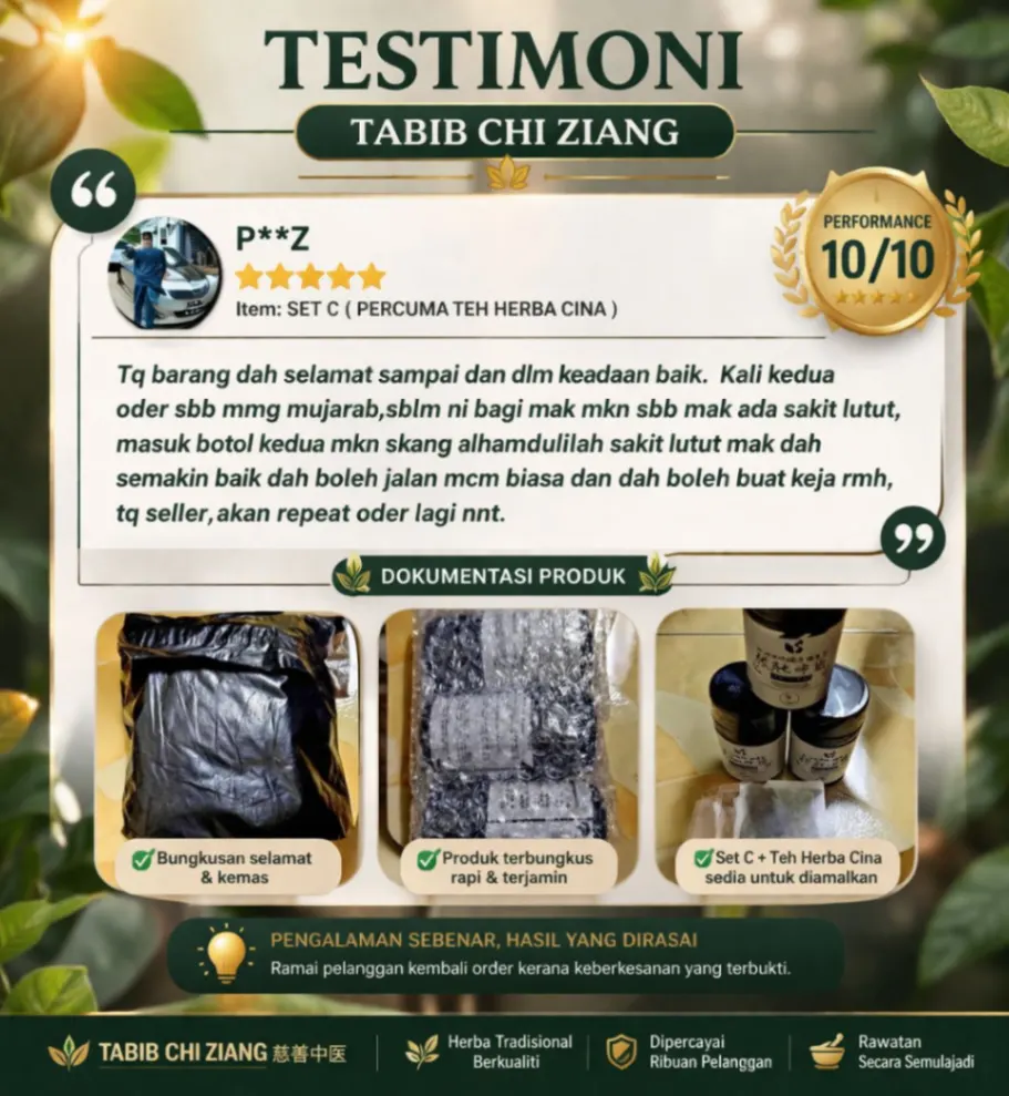 Testimoni Tabib Chi Ziang